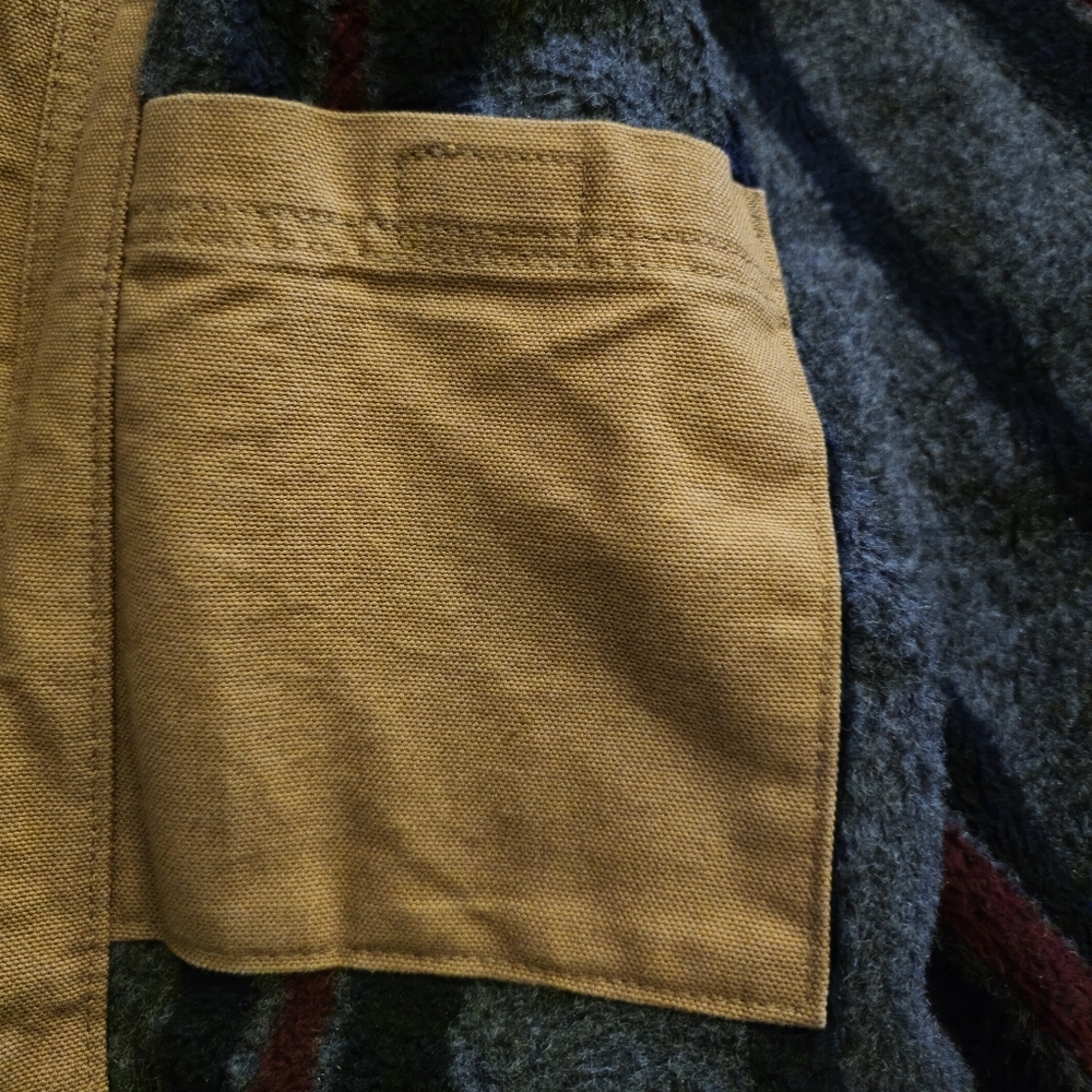Carhartt Brown Detroit Jacket with Dark Brown Collar - Picture 5 of 13